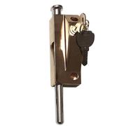 Kit apricancello, 1 PCS Acciaio inossidabile Porta in vetro girevole a molla a molla a molla con tasti di blocco Tb. Vendita per vialetto di casa(Rose gold)