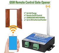 Kit apricancello 2G 3G GSM. Porta Apri relè Switch Telefono Telecomando Wireless Remote Access Opener wireless for chiamata gratuita RTU5024 / RTU5035.(RTU5024)