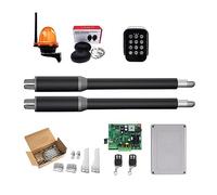 Kit apricancello, Apriporta doppio Motore motore Porta automatica AC220V / AC110V Battente cancello Attuatore più vicino Apri vestito perfetto per vialetto di casa(KIT G)