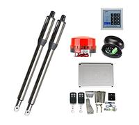 Kit apricancello, Azionamento automatico a doppia foglia di 300kg Attuatore azionamento con GSM. Apriporta elettrici for porta a pistone elettrico del telecomando per vialetto di casa(D)