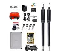 Kit apricancello, Controller Attuatore lineare elettrico Motore da 300 kg di apertura automatica del cancello a battente con KIT a doppio braccio spesso per vialetto di casa(KIT P)