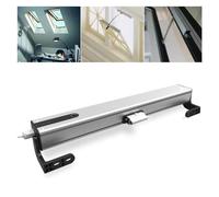 Kit apricancello elettrico, 1pc Window Opener Electric AM56-L250N-400mm Stainless Steel Chain Type Sliding Door Motor