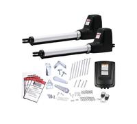 Kit apricancello elettrico, Apricancello a doppia anta LM602/230V da 350 kg for con 2 telecomandi Operatore for porta automatica alimentato a corrente alternata