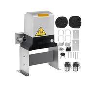 Kit apricancello elettrico, Operatore elettrico AC600 for apricancello scorrevole 1400 libbre con 2 telecomandi Velocità di movimento 43 piedi al minuto Modello base