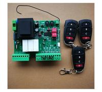 Kit apricancello elettrico, Scheda elettronica della scheda di controllo del motore cancello for apricancello scorrevole 220 V CA modello 433,92 MHz(3 remote)