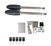 Kit apricancello, PKM-C02 Oscillazione Heavy Duty elettrico automatico apri del cancello Operator Attuatore telecomando for porte a battente Motor Drive Access Control per vialetto di casa(Kit 4)