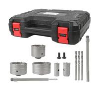 Kit aprifori parete stabile ad alta resistenza strumento taglierina | Punta multiuso per cemento, accessorio perforatore apribottiglie per manutenzione domestica, elettricità e