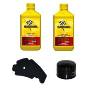 KIT APRILIA SCARABEO 400 500 LIGHT BARDAHL XTC 10W40 FILTRI ORIGINALI 2008