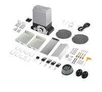 Kit apriporta elettrico automatico for cancello scorrevole da 1500Kg 550W Kit for operatori for porte for cancelli motore a corrente alternata con 4 telecomandi + controllo APP