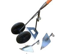 Kit Aratro A Spinta A Due Ruote,Utilizzato Per Il Diserbo E L'allentamento Del Terreno In Giardino,Strumenti Per La Pulizia Del Suolo,Zappa Multifunzionale 3 In 1