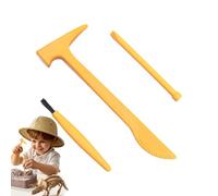 Kit archeologico per bambini | Strumenti di scavo archeologici educativi per bambini | Kit scientifico per bambini con martello, kit di strumenti di scavo per coordinazione occhio-mano