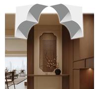 kit archi in schiuma leggera per porta Kit arco universale for porta tonda, dimensioni personalizzabili Muro a secco precurvato for porta interna(T-28CM/11",25x25cm/9.8x9.8")