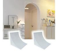 kit archi in schiuma leggera per porta Kit for porta adarco prefabbricato da 2 pezzi for telaio della porta, modanatura in schiuma curva for porta a semicerchio(14x20x20cm/5.5x7.9x7.9in)