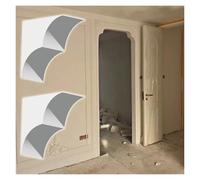 kit archi in schiuma leggera per porta Supporto in schiuma ad arco for porta interna, confezione da 2 semicerchio precurvato for modanatura del telaio della porta(T-30CM/11.8",25x25cm/9.8x9.8")