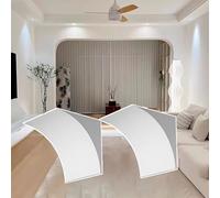 Kit arco curvo per porta a metà strato, modanatura ad arco arrotondato per porta interna e (49 x 49 x 49 cm) - Miglioramento della decorazione della casa Slish & Ele Design