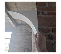 Kit Arco Fai Da Te In Schiuma Con Parte Superiore Rotonda 2 Pezzi, Modanatura A Semicerchio For Porta Interna Moderna For Soggiorno, Personalizzabile/facile Installazione(19.5x19.5x19.5cm)