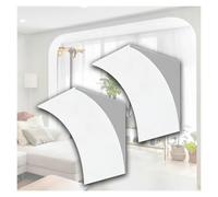 Kit arco in schiuma Angoli precurvati in schiuma per arco, Fai da te Arredamento per la casa Cornice ad arco semicircolare, Soggiorno/Corridoio(33x33x33cm/13x13x13")