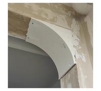 Kit arco in schiuma Kit per porta ad arco in schiuma personalizzabile, confezione da 2 Precurvato Semicircolare Cornice murale, per casa Bar Ufficio(36x36x36cm/14.2x14.2x14.2")