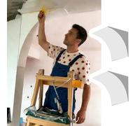 Kit Arco per Porta Kit di Archi in Schiuma Senza Giunzioni, Facili da Installare, Set di 2 Modanature per Archi Verniciabili per Porte Interne/Esterne, Mensole(W20xH20xT7cm/7.9x7.9x2.8")