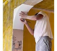 Kit Arco per Porta Kit Fai da Te per Telaio di Porta ad Arco Universale, Modanatura Angolare per Arco Semicircolare, 2 Finiture Prefabbricate per Arco(11x11x11cm (4.3x4.3x4.3"))