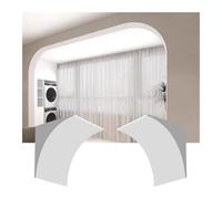 Kit arco semicircolare per interni verniciabile, Kit for porta ad arco in schiuma bianco, misure multiple, 2 pezzi(23 * 23 * 23cm)