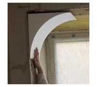 Kit Arco Universale Per Porta 2 Pezzi,Modanatura Ad Arco In Schiuma Leggera,Kit Arco Angolare Porta Semicircolare,per Porta/armadietto/balcone Arredamento D'interni(60X60X60CM)