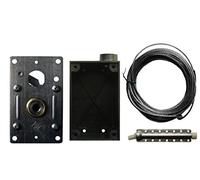 kit argano a fune per portafinestra