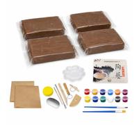 Kit ’Argilla a Base, style to 3 | Argilla a base d'acqua, Argilla per bambini, Apprendimento pratico, Per genitori e figli