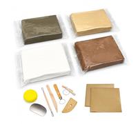 Kit Argilla bile per Arte, in 4 colori misti | Argilla a base d'acqua, Argilla bile, Divertimento in casa, Per sviluppare