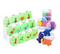 Kit Argilloso A Secco D'aria - Kit Sculping Per Sculture Per Animali Domestici/dessert/dinosauro Creativo | Modellazione Versatile Cliay Kait | Schiuma Rimbalzante Kit Di Stucco Claiy Adatti Per Artig