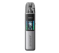 Kit Argus G2 VOO'POO Vape 30 W 1000mAh Batteria 3 ml Cartuccia Argus Riempimento superiore 0,4/0,7Ω Regolazione potenza/SPT/NOR/ECO Modalità Vaporizzatore Originale (Argento astrale) - No Nicotine