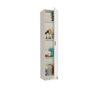 Kit Armadio 1 Anta 4 Ripiani Multiuso 37 x 37XH180 Cm Fores Habitat
