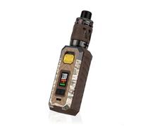 Kit Armour S Mod Va-poresso 100 W (Marrone mimetico) Modalità POWER/F(t)/Pulse/ECO/TC 6 ML iTANK T Tank Resistenza GTi Coil 0,2Ω/0,4Ω Batteria 18650/21700 [non inclusa] Originale - No Nicotine