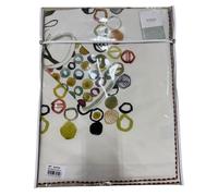Kit Arredo Cucina Vingi "Positano" Runner-Tovaglia 6/12 Posti-Cuscino Arredo