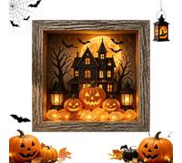 Kit artigianale illuminato fai-da-te con cornice for scatola delle ombre di