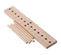 Kit Artigianale Per Fare Fiocchi In Legno Con Strumento Per Ghirlande