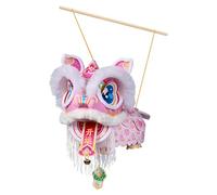 Kit Artigianale Per Lanterna Di Capodanno Cinese - Danza Del Leone-Decorazioni Natalizie, Decorazioni Per La Casa Lanterna Di Capodanno, Festa Scuola Ristorante Parata Domestica Soggiorno Camera Da Le