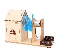Kit Artigianato per generatore di turbina eolica,Kit Artigianato per generatore di turbina eolica | Generatore di Elettricità Kit Educativo di Scienze di Generazione Fisica | Modello
