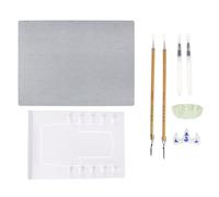 Kit artistico formato A3 per disegno ad acqua, supporto pieghevole in polipropilene e supporto per pennelli per bambini, ragazzi e adulti, forniture artistiche da viaggio creative