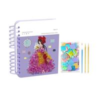 Kit artistico per colpire - Attività creativa per colpire, kit artigianato perr bambini | Princess Art Crafts con adesivi e vernice, attività creativa p0king la scuola materna la scuola materna di via