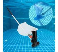 Kit Aspiratore Piscina Venturi Manuale con Asta e Rete Pulizia Fondo Universale