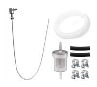 Kit Aspirazione Olio per Riscaldatore Parcheggio 4m Tubo Anti-Perdita | Materiali gomma e metallo compatibile sistemi diesel fino a 4kW completo di per filtro tubo collegamento fascette