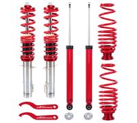Kit Assetto Regolabile Molle Ammortizzatori for VW Golf 4 IV 1998-2007 1.6 1.9
