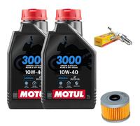 Kit assistenza clienti per esplorare Trasher 450/520 olio candela Motul