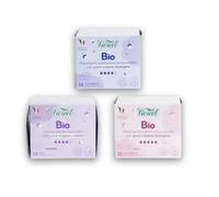 Kit Assorbenti Cotone Biologico Giorno e Notte e Salvaslip - Vivicot