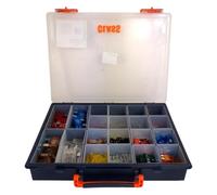 Kit assortimento 360 fusibili con valigetta bilama-maxi-mini - CLASS