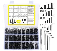 Kit Assortimento Bulloni Ad Esagono Incassato Dadi e Rondelle Vite a Testa