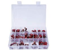 Kit assortimento condensatori a film in polipropilene CBB 180 pezzi 10nf a 68nf 400V a 630V Componenti elettronici resistenti al calore di alta qualità per riparazione di