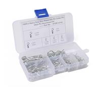 Kit assortimento coppiglie da 100 Kit fermo per clip a molla per trattori per intoppi, trattori per macchinari