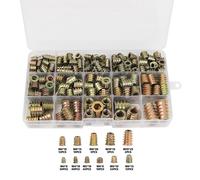 Kit assortimento dadi inserti filettati completo 230 pezzi per riparazioni mobil